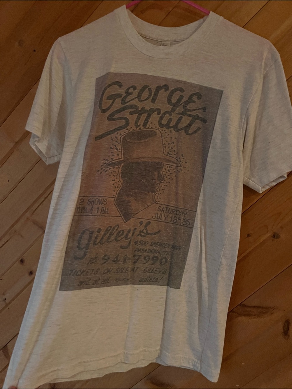 George Strait Graphic Tee - White
